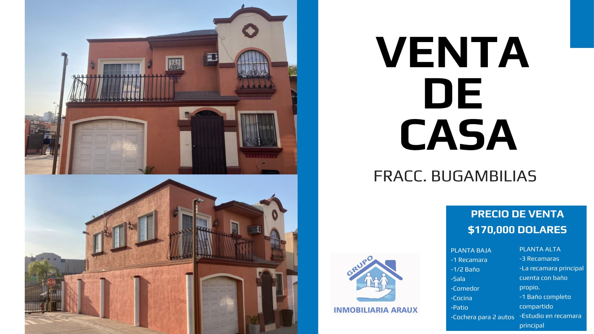 VENTA DE CASA EN FRACCIONAMIENTO BUGAMBILIAS — foto 1