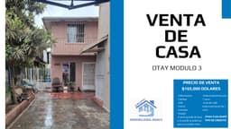 VENTA DE CASA EN OTAY MODULO 3