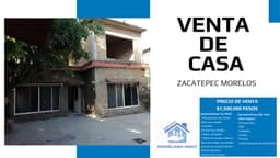 VENTA DE CASA EN ZACATEPEC MORELOS