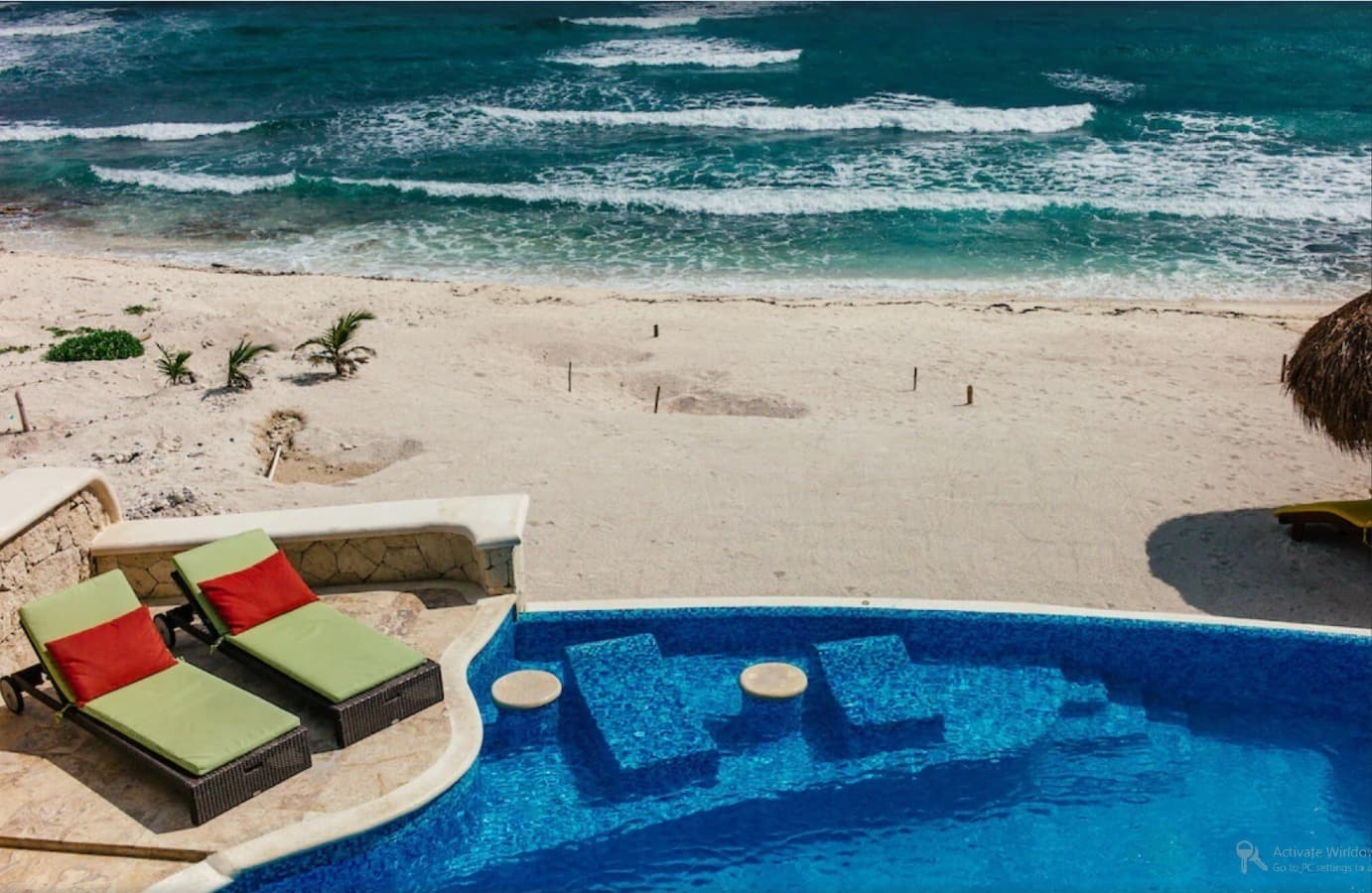 Hermosa villa de lujo frente al mar en Tulum — foto 10