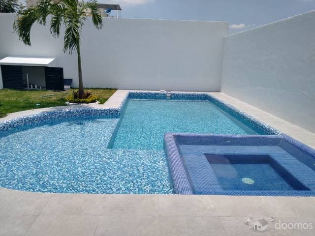 PREVENTA: CASA CON 1025M2 DE TERRENO, ALBERCA CON JACUZZI, EN OAXTEPEC — foto 6