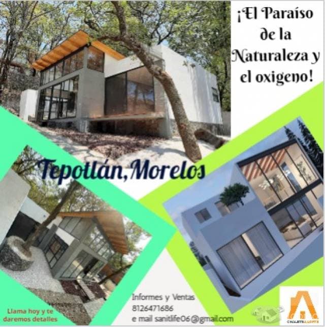 PROYECTO DE HERMOSOS LOFTS&CHALETSEN TEPOZTLAN MORELOS — foto 5