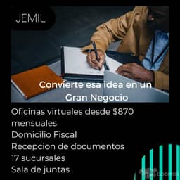 16 DOMICILIOS VIRTUALES OFICINAS EQUIPADAS