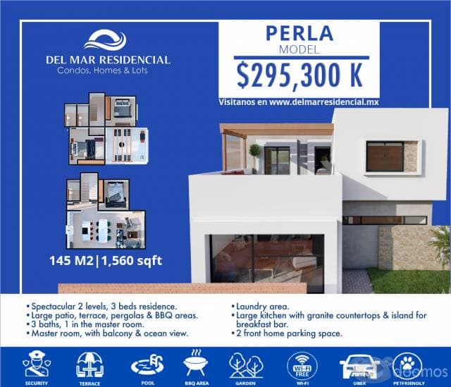Casa en venta en comunidad cerrada con vista al mar. — foto 1