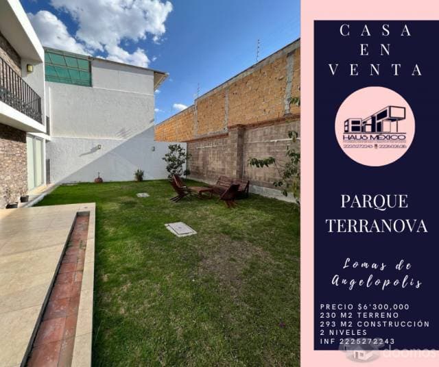 CASA EN VENTA EN LOMAS DE ANGELOPOLIS CON AMPLIO JARDIN — foto 4