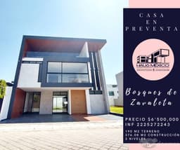 CASA EN VENTA EN FRACCIONAMIENTO DE LUJO BOSQUES DE ZAVALETA