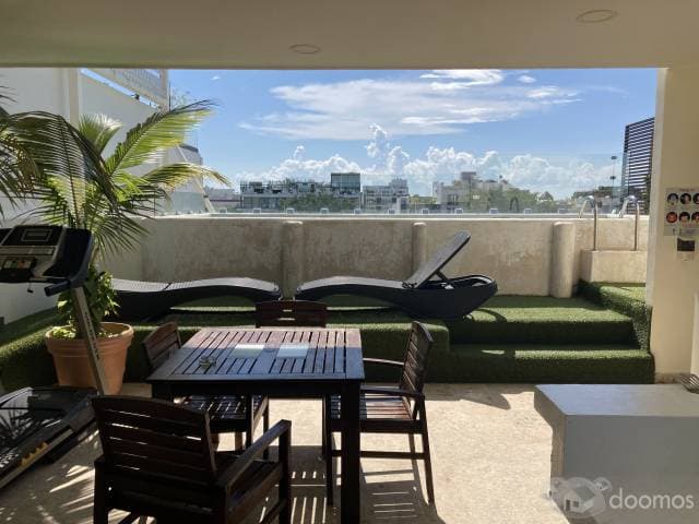 Condo Bambu en Renta de 2 Rec. en Playa del Carmen. — foto 12