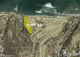 Terreno con vista al mar en El Descanso, Rosarito, 5,107m2
