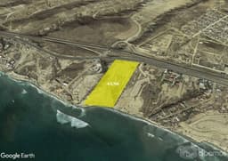Venta de Terreno frente al mar en Puerto Nuevo, Tijuana, 4.4HA