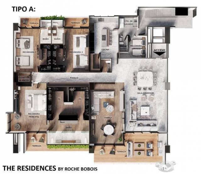 Preventa Departamentos de Lujo Bosque Real Desarrollo The Residences — foto 2