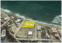 Venta de Terreno Comercial frente al mar, Baja del Mar, 737m2