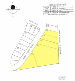Venta de Terreno comercial, Puerto Salina, Ensenada, 6,842m2