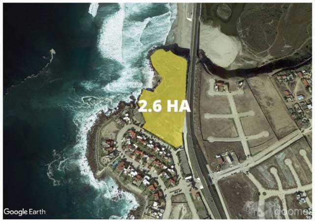 Venta de Terreno frente al mar, La Misión, Ensenada, 2.6 HA. — foto 1