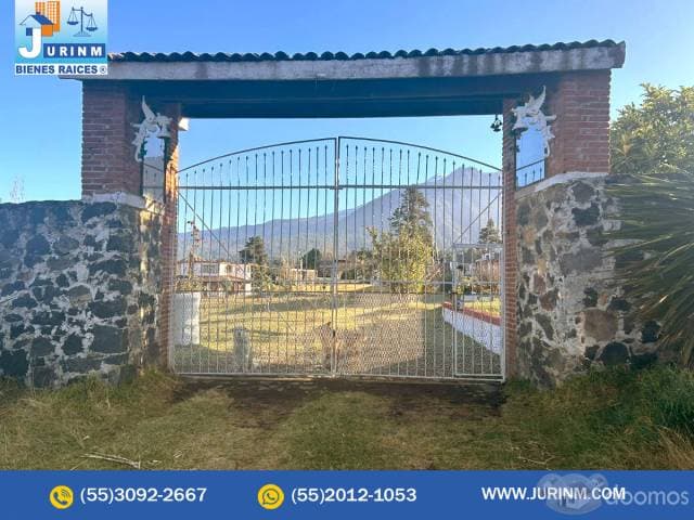 VENTA DE CASA CON TERRENO RUSTICO EN AMECAMECA — foto 1