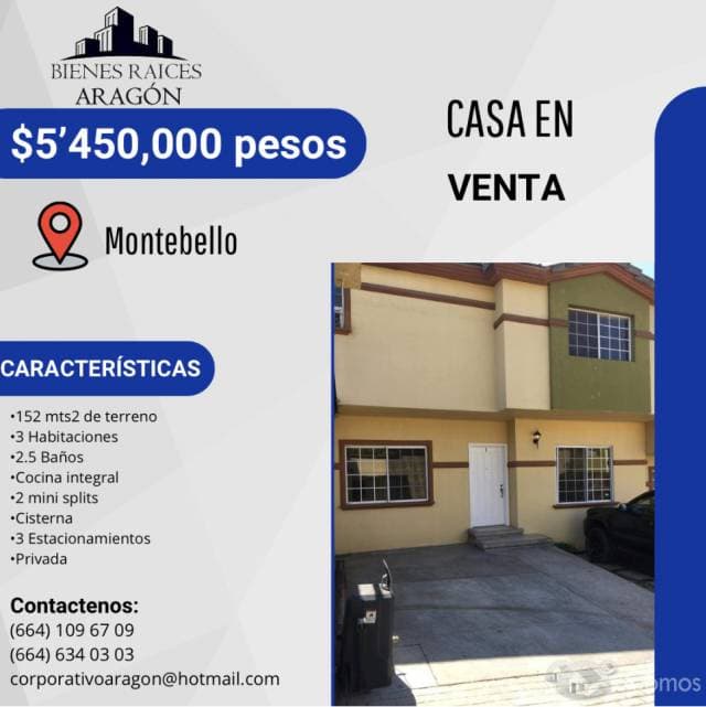 Vendemos Casa en Montebello