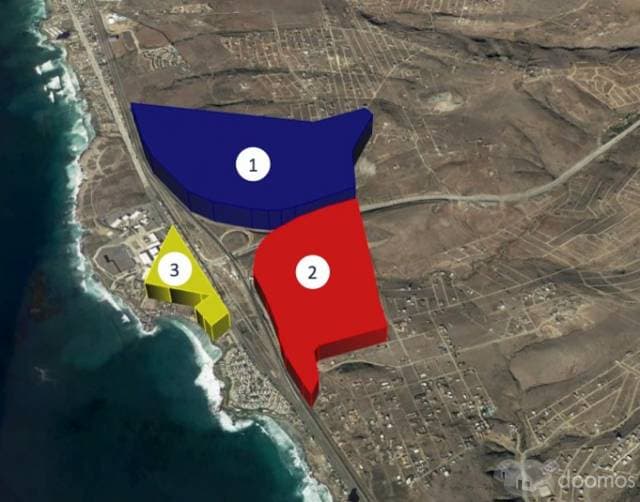 Venta de 3 Terrenos Industriales de 12HA, Popotla, Rosarito. — foto 1