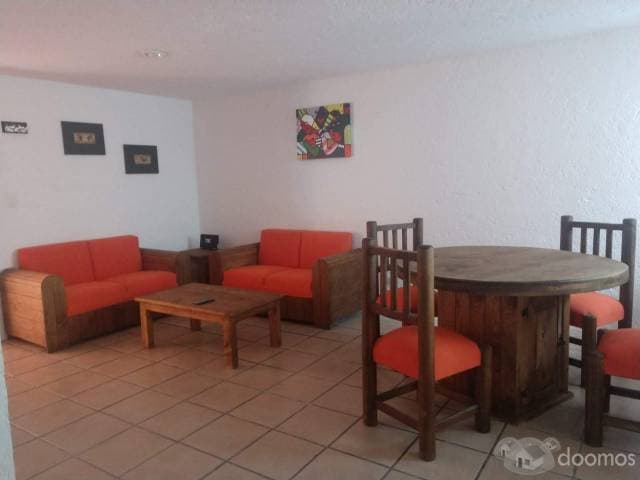 UDLAP RENTO DEPARTAMENTO AMUEBLADO CON SERVICIOS INCLUIDOS $7,500