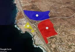 Venta de 3 Terrenos Industriales en Popotla, Rosarito, B.C.
