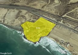 Terreno frente al mar en Venta ubicado en Rosarito Centro, 4HA.