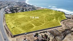 Terreno de 7.8HA ubicado en Rosarito Centro, Playas de Rosarito.