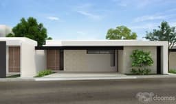 Casa de un piso en cholul (privada)