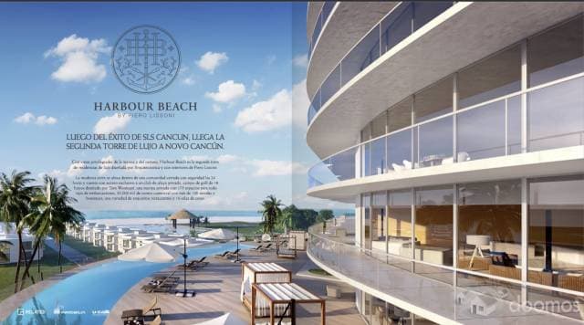 HARBOUR BEACH CANCUN: (PREVENTA) DEPARTAMENTOS DE LUJO EN PUERTO CANCUN — foto 1