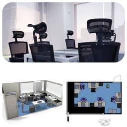 Oficinas equipadas de 5 A 7 personas. Servicios Incluidos. con vista a Paseo de Reforma