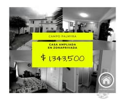 Casa ampliada en zona norte de la ciudad