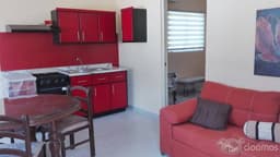 se renta departamento amueblado