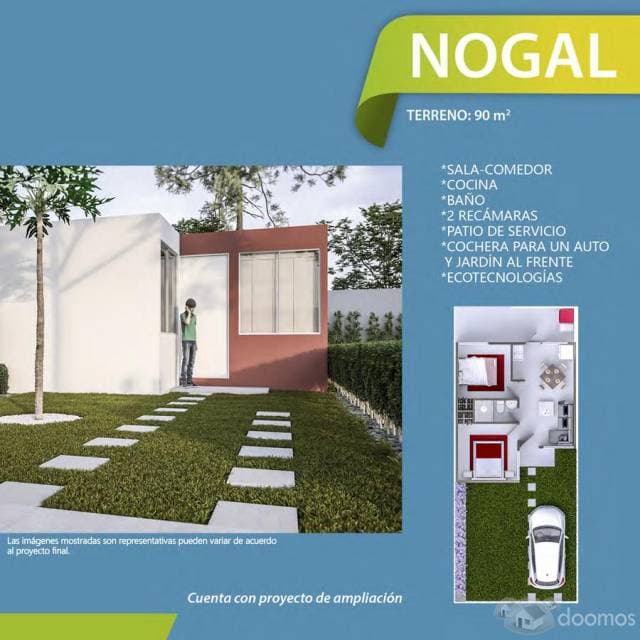 VENDO CASA NUEVA AL NORTE MODELO NOGAL PASANDO LA RIBERA — foto 1