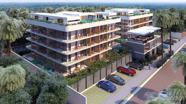 En venta departamento en Tulum, "Brava Towers Tulum" — foto 1