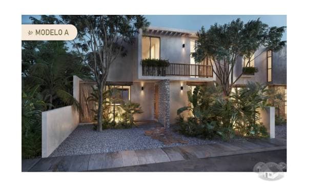 Venta de casa en Tulum, Surenna — foto 1