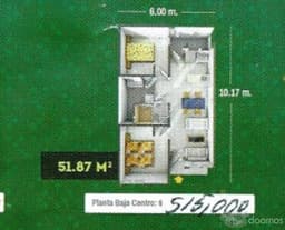 VENTA DE DEPARTAMENTOS PLANTA BAJA CENTRO EN CARRETERA PRINCIPAL RANCHERIA SALOYA 2da
