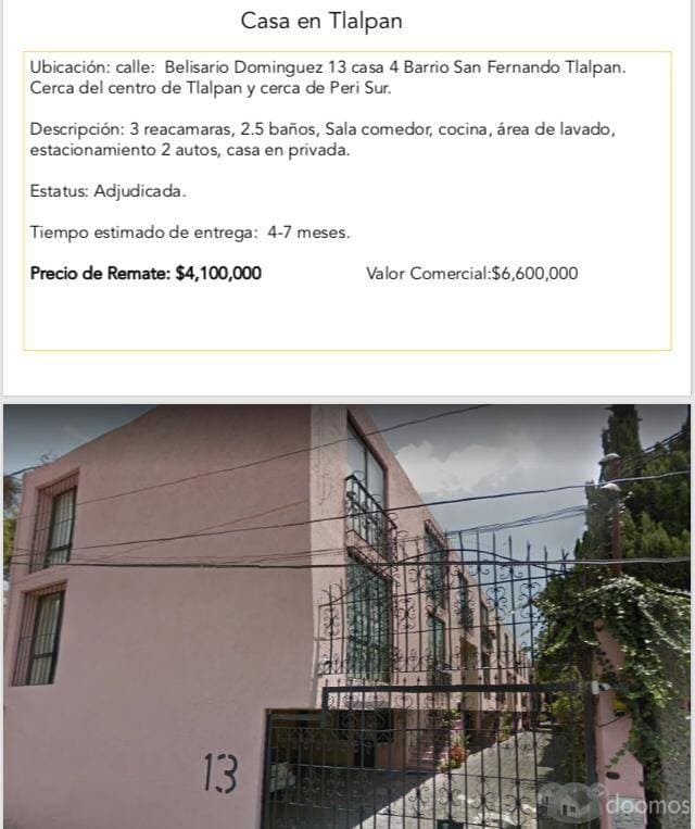 Casa en Tlalpan — foto 1
