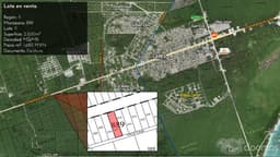 Lote 2,500m2 sobre carretera federal