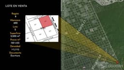 Venta de terreno en Tulum