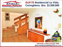 Casa en venta en Corregidora Qro, Residencial la Vista $35000000