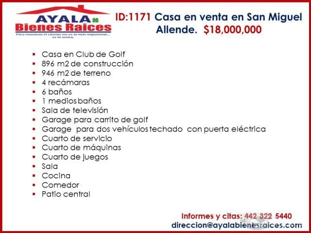 Casa en venta en San Migue de Allende $18,000,000 — foto 14