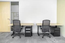 Trabaje a su manera en una oficina privada para dos