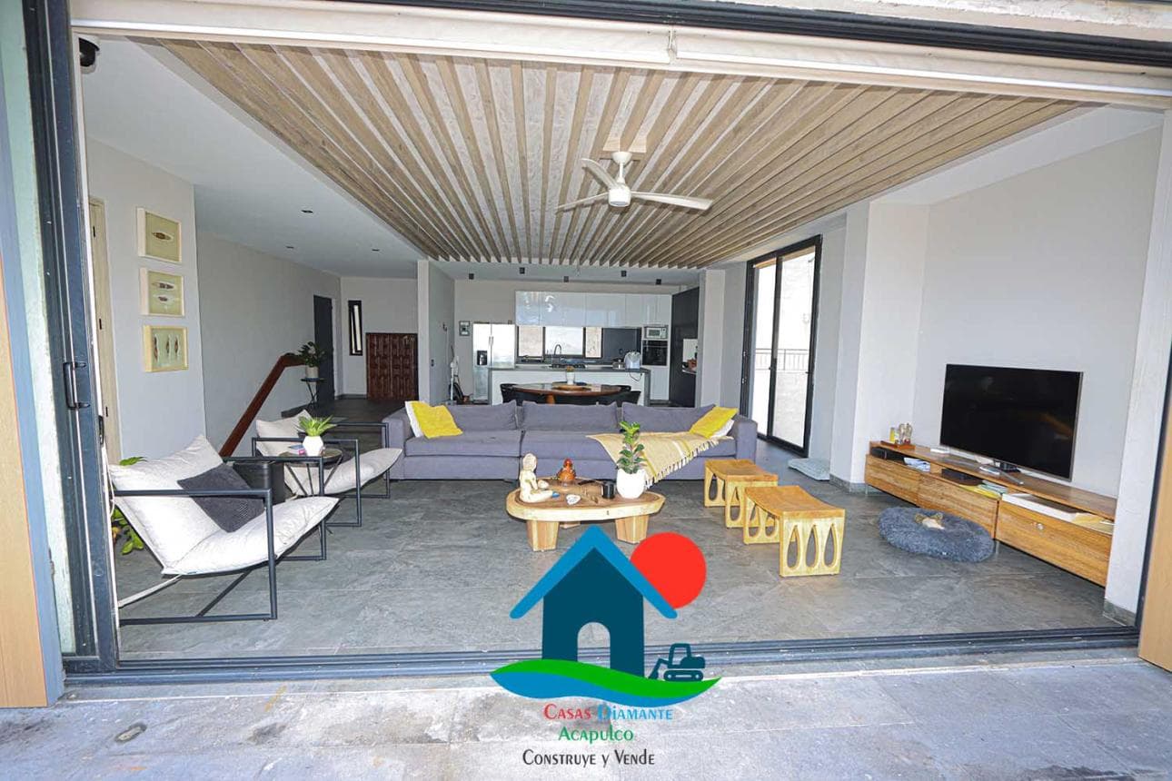 Casa con Vista a la Bahía, Terraza y 4 Recámaras — foto 5