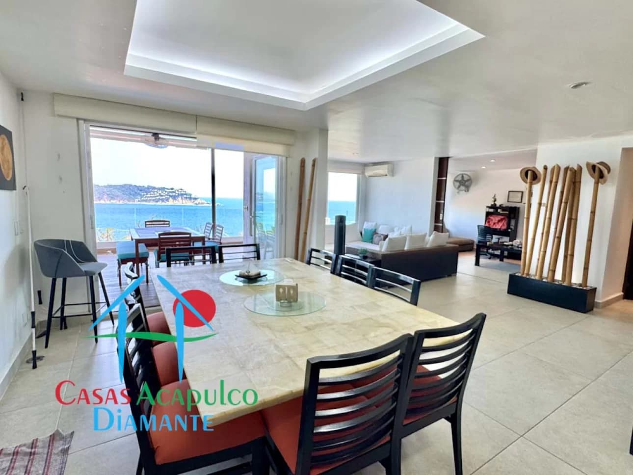 Depa con 3 recámaras y 2 terrazas con vista al mar — foto 3