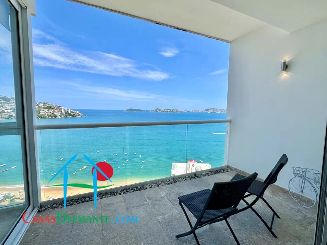 Departamento con 2 recámaras, terraza y vista al mar — foto 8