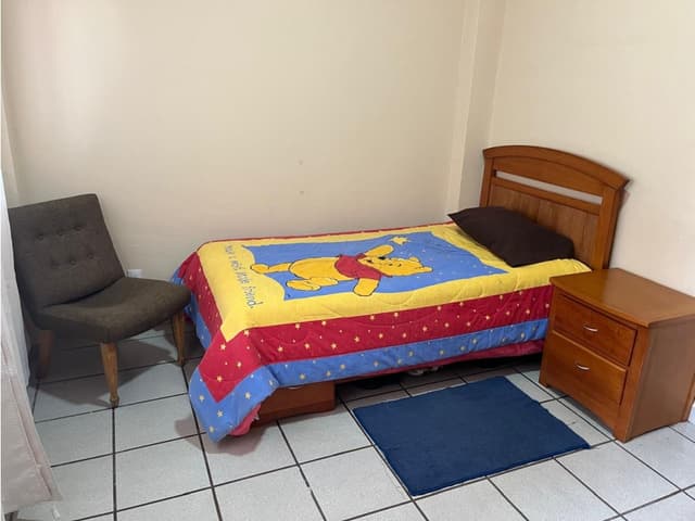 HABITACION UNIPERSONAL AMUEBLADA PARA DAMAS