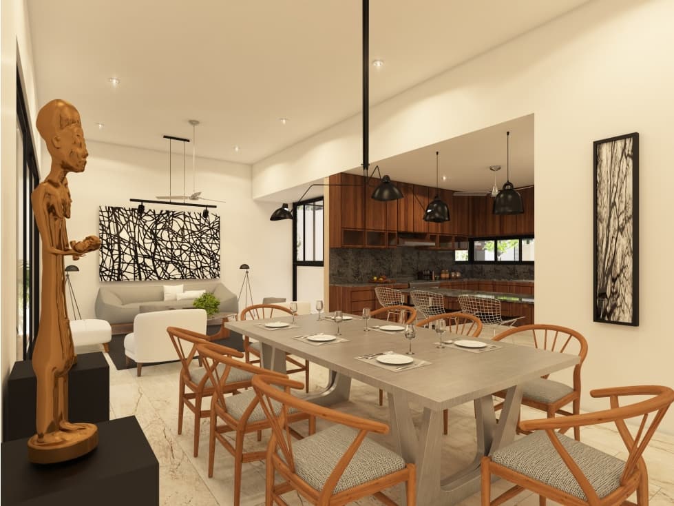 Dzitya Casa en Privada Almena Modelo Begonia — foto 2