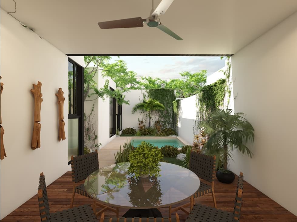 Dzitya Casa en Privada Almena Modelo Begonia — foto 3