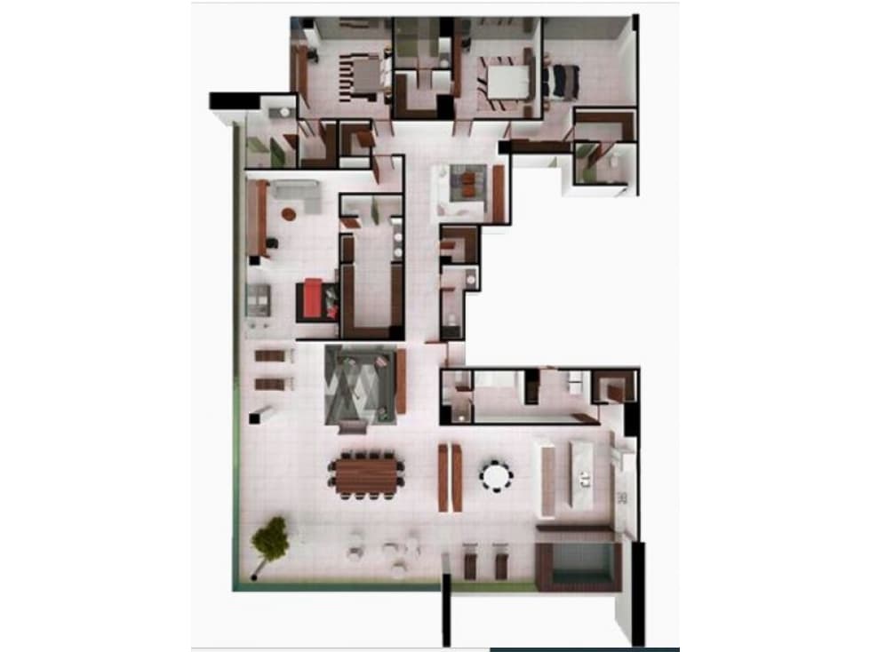 DEPARTAMENTO DE LUJO ALLURE, CANCUN — foto 6