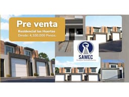 CASA EN PREVENTA EN RESIDENCIAL LAS HUERTAS TIJUANA DE 141M2