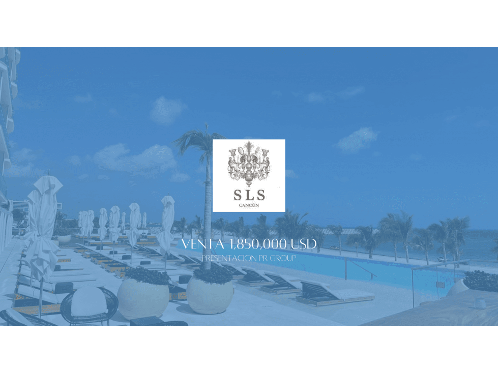 Venta Departamento en SLS Puerto Cancún — foto 1