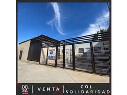 TALLER CON DEPARTAMENTOS EN VENTA EN LA COL. SOLIDARIDAD