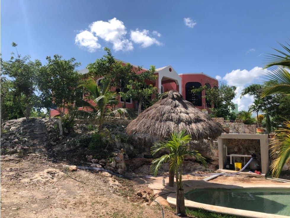 Casa con piscina en renta en Chichimila — foto 1
